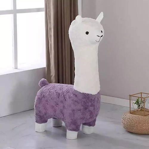 Alpaca stools cartoon - alpaca,